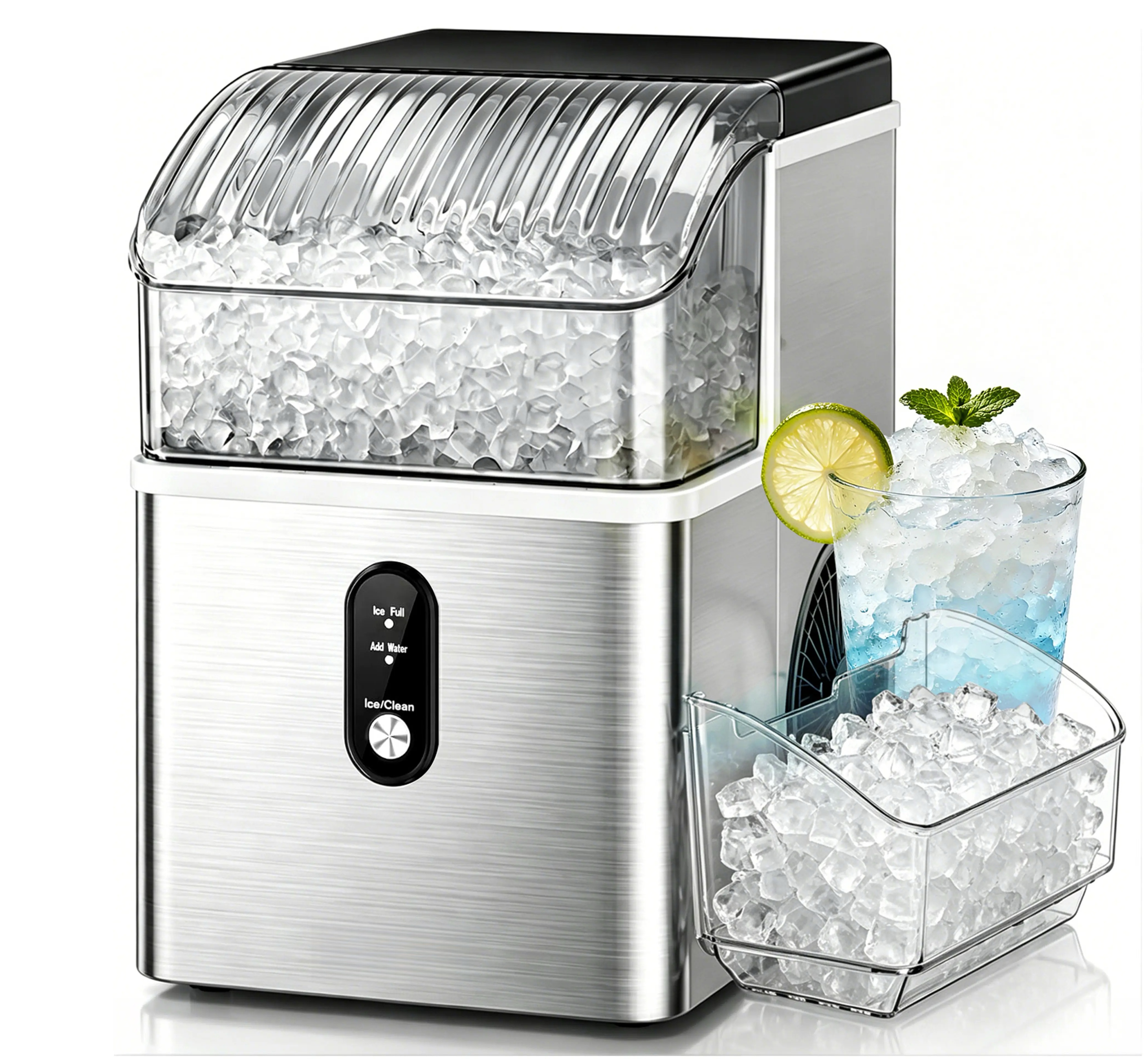 Countertop Nugget Ice Machine Portable